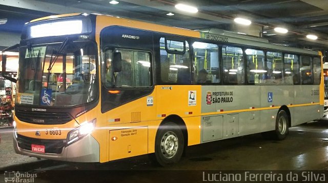 Transunião Transportes 3 6603 na cidade de São Paulo, São Paulo, Brasil, por Luciano Ferreira da Silva. ID da foto: 4997114.