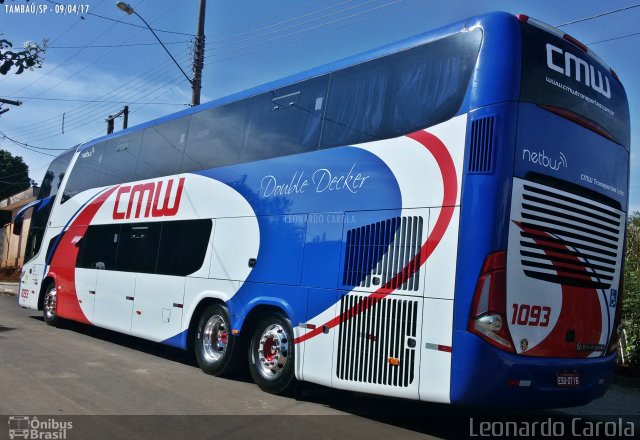 CMW Transportes 1093 na cidade de Tambaú, São Paulo, Brasil, por Leonardo Carola. Número da foto: #4997355.