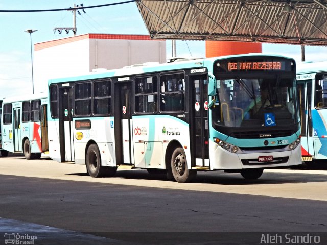 Rota Sol > Vega Transporte Urbano 35430 na cidade de Fortaleza, Ceará, Brasil, por Alexandro Tiago. Número da foto: #4997029.