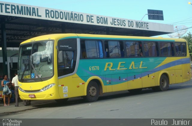 Viação Real Ita 61570 na cidade de Bom Jesus do Norte, Espírito Santo, Brasil, por Paulo  Junior. ID da foto: 4996989.