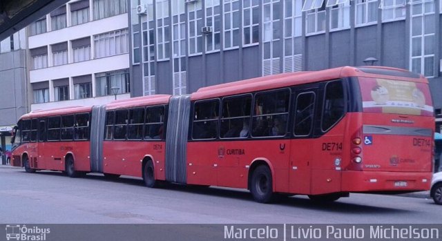 Cristo Rei > CCD Transporte Coletivo > SPE Via Mobilidade S/A DE714 na cidade de Curitiba, Paraná, Brasil, por Marcelo Santos Moraes. Número da foto: #4996953.