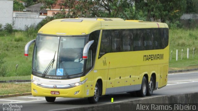 Viação Itapemirim 60783 na cidade de Roseira, São Paulo, Brasil, por Alex Ramos Ribeiro. Número da foto: #4996871.