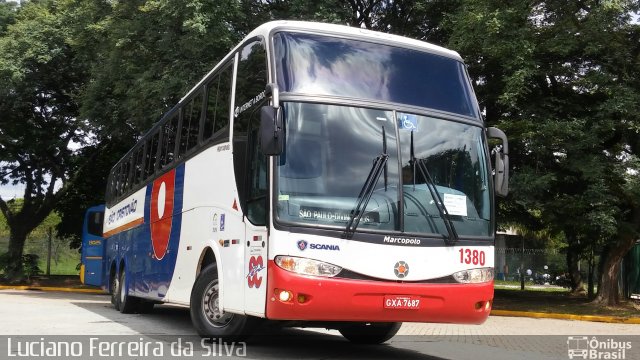 Viação São Cristóvão 1380 na cidade de São Paulo, São Paulo, Brasil, por Luciano Ferreira da Silva. ID da foto: 4998989.