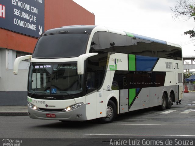 UTIL - União Transporte Interestadual de Luxo 11511 na cidade de Rio de Janeiro, Rio de Janeiro, Brasil, por André Luiz Gomes de Souza. ID da foto: 4999775.