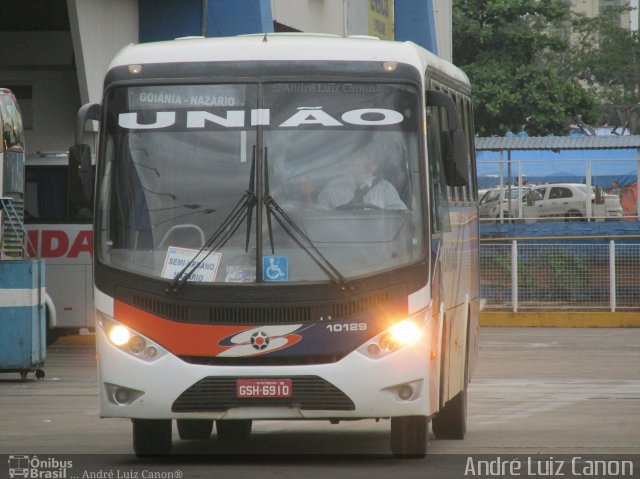 Expresso União 10129 na cidade de Goiânia, Goiás, Brasil, por André Luiz Canon. ID da foto: 4998772.