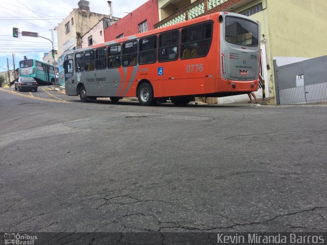 Viação Osasco 0776 na cidade de Osasco, São Paulo, Brasil, por Kevin Miranda Barros. ID da foto: 4998246.