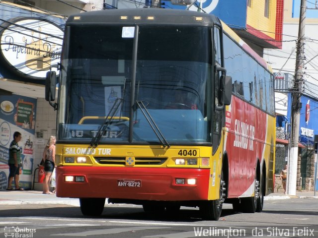 Salomão Tur 4040 na cidade de Vila Velha, Espírito Santo, Brasil, por Wellington  da Silva Felix. Número da foto: #4999999.