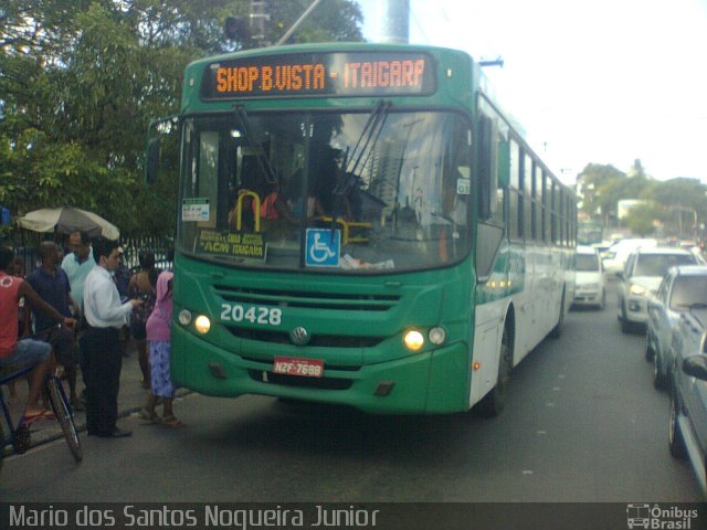 OT Trans - Ótima Salvador Transportes 20428 na cidade de Salvador, Bahia, Brasil, por Mario dos Santos Nogueira Junior. ID da foto: 4999975.