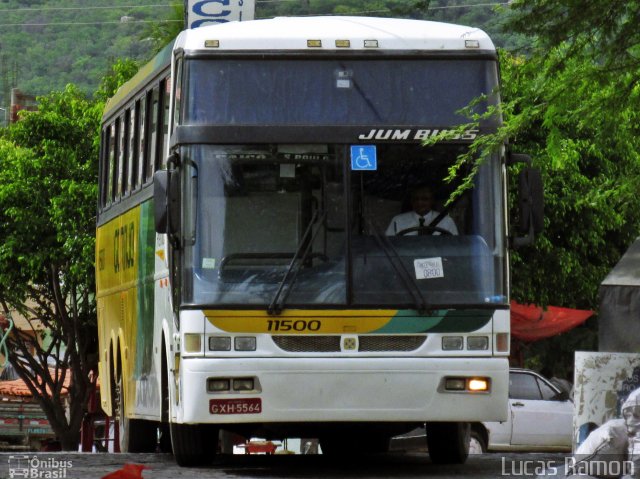 Empresa Gontijo de Transportes 11500 na cidade de Serra Talhada, Pernambuco, Brasil, por Lucas Ramon. ID da foto: 5002098.