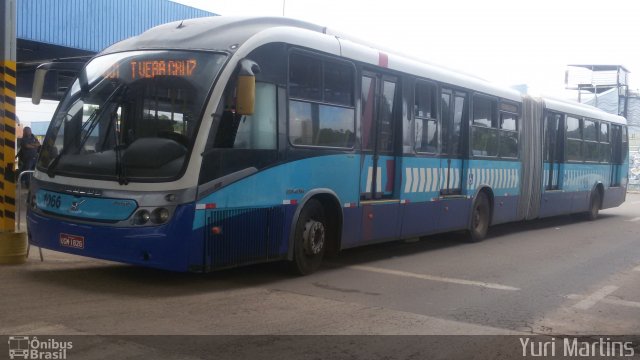 Metrobus 1066 na cidade de Goiânia, Goiás, Brasil, por Yuri Martins. Número da foto: #5001653.