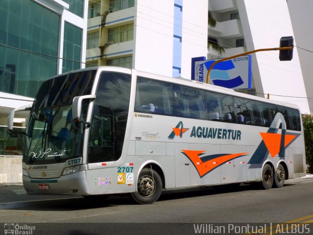 Aguavertur Turismo 2707 na cidade de Maceió, Alagoas, Brasil, por Willian Pontual. Número da foto: #5000289.