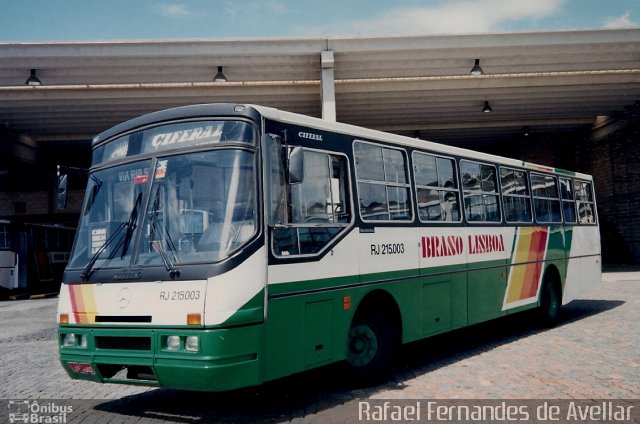 Empresa de Transportes Braso Lisboa RJ 215.003 na cidade de Rio de Janeiro, Rio de Janeiro, Brasil, por Rafael Fernandes de Avellar. Número da foto: #5001650.