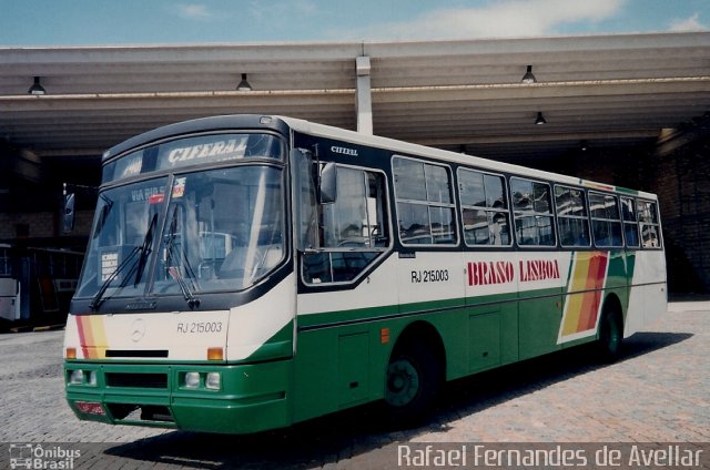 Empresa de Transportes Braso Lisboa RJ 215.003 na cidade de Rio de Janeiro, Rio de Janeiro, Brasil, por Rafael Fernandes de Avellar. ID da foto: 5001650.