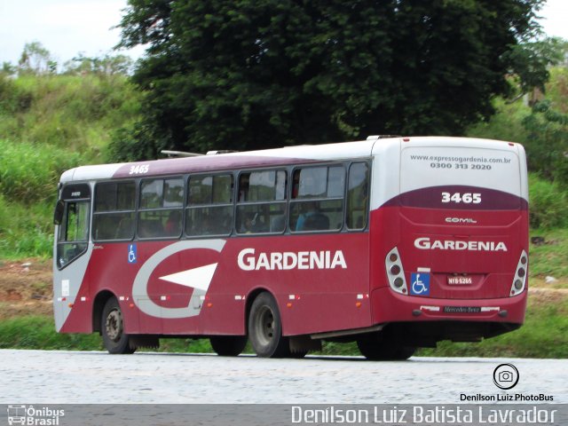 Expresso Gardenia 3465 na cidade de Ribeirão Vermelho, Minas Gerais, Brasil, por Denílson Luiz Batista Lavrador . Número da foto: #5001569.