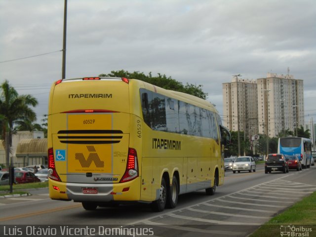 Viação Itapemirim 60529 na cidade de Campos dos Goytacazes, Rio de Janeiro, Brasil, por Luis Otávio Vicente Domingues. ID da foto: 5004882.