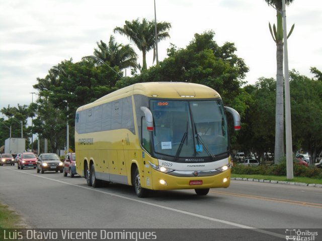 Viação Itapemirim 60529 na cidade de Campos dos Goytacazes, Rio de Janeiro, Brasil, por Luis Otávio Vicente Domingues. ID da foto: 5004850.