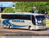Viação Garcia 7620 na cidade de Foz do Iguaçu, Paraná, Brasil, por Derles Borges Pichoff. Número da foto: #5004942.