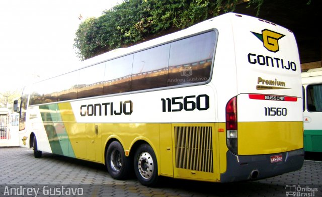 Empresa Gontijo de Transportes 11560 na cidade de Belo Horizonte, Minas Gerais, Brasil, por Andrey Gustavo. Número da foto: #5005995.