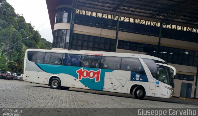 Auto Viação 1001 RJ 108.247 na cidade de Nova Friburgo, Rio de Janeiro, Brasil, por Giuseppe Carvalho. Número da foto: #5005822.