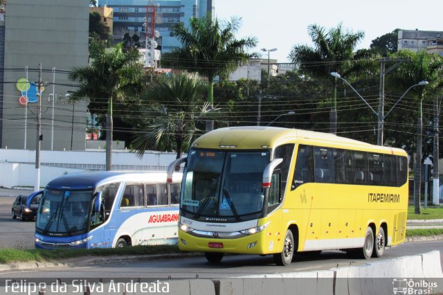 Viação Itapemirim 60759 na cidade de Vitória, Espírito Santo, Brasil, por Felipe da Silva Andreata. ID da foto: 5007143.