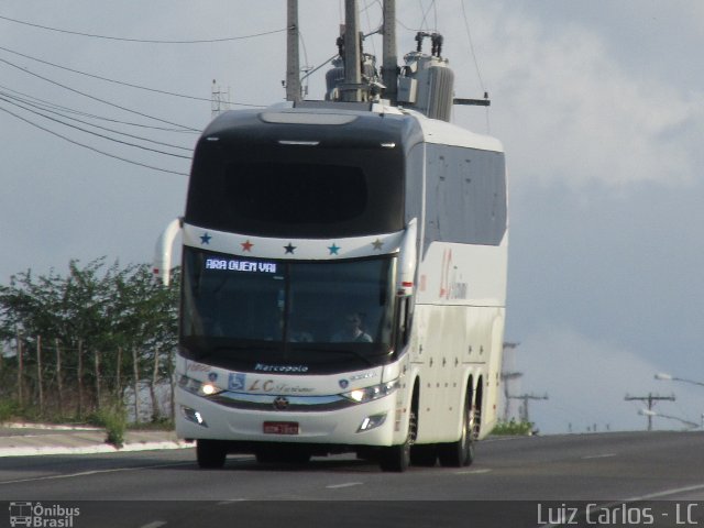 LC Turismo 10800 na cidade de Caruaru, Pernambuco, Brasil, por Luiz Carlos de Santana. Número da foto: #5006896.