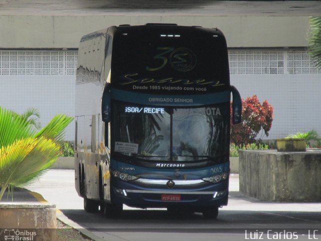Soares Turismo e Fretamento 3015 na cidade de Recife, Pernambuco, Brasil, por Luiz Carlos de Santana. Número da foto: #5006839.