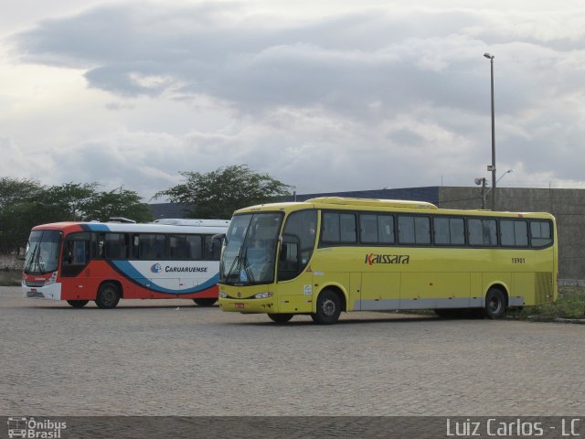 Kaissara - Viação Caiçara 15901 na cidade de Caruaru, Pernambuco, Brasil, por Luiz Carlos de Santana. Número da foto: #5006911.