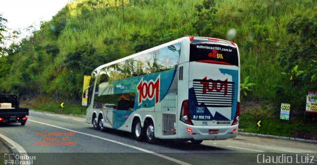 Auto Viação 1001 RJ 108.712 na cidade de Paracambi, Rio de Janeiro, Brasil, por Claudio Luiz. Número da foto: #5005426.