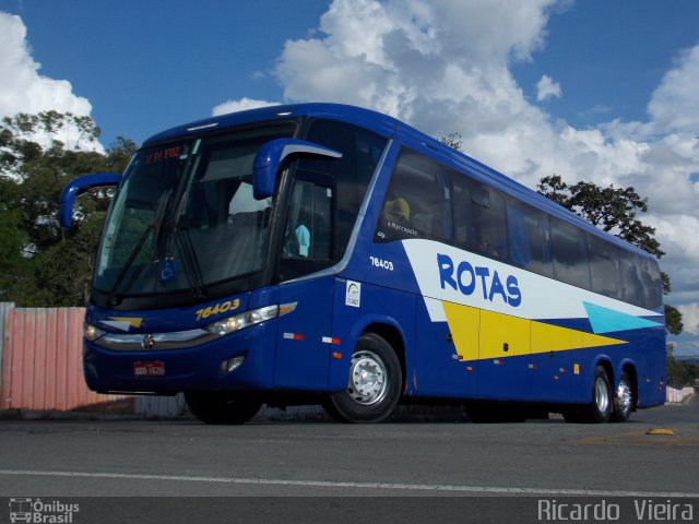 RodeRotas - Rotas de Viação do Triângulo 76403 na cidade de Brasília, Distrito Federal, Brasil, por Ricardo Vieira. Número da foto: #5008424.