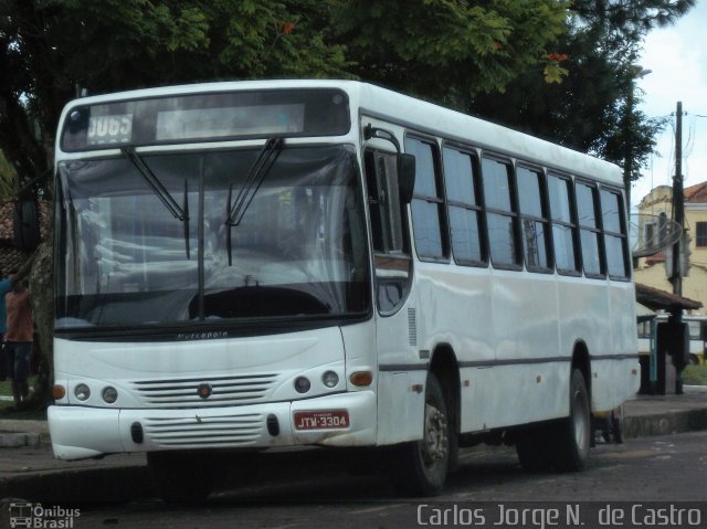 Ônibus Particulares JTW3304 na cidade de Igarapé-Açu, Pará, Brasil, por Carlos Jorge N.  de Castro. Número da foto: #5008265.