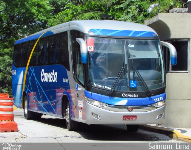 Viação Cometa 13246 na cidade de São Paulo, São Paulo, Brasil, por Saimom  Lima. ID da foto: 5009571.