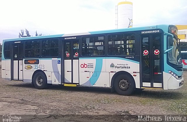 Rota Sol > Vega Transporte Urbano 35423 na cidade de Fortaleza, Ceará, Brasil, por Matheus Lima Teixeira. ID da foto: 5008694.