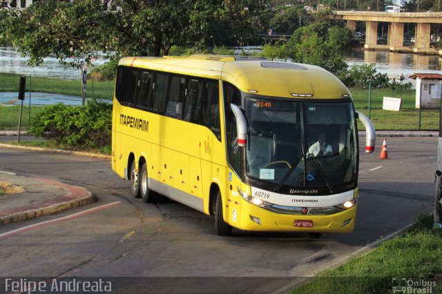 Viação Itapemirim 60719 na cidade de Vitória, Espírito Santo, Brasil, por Felipe da Silva Andreata. ID da foto: 5009703.