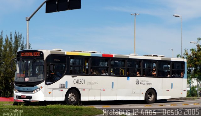 Real Auto Ônibus C41301 na cidade de Rio de Janeiro, Rio de Janeiro, Brasil, por Cristiano Soares da Silva. Número da foto: #5009366.