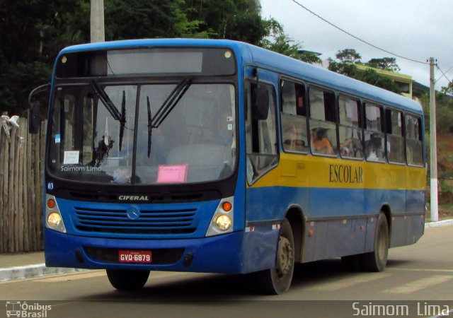 A&G Turismo e Transporte Escolar 03 na cidade de Iúna, Espírito Santo, Brasil, por Saimom  Lima. ID da foto: 5009566.