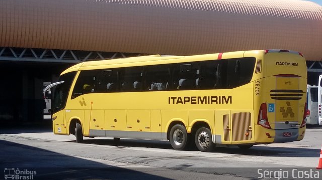 Viação Itapemirim 60785 na cidade de Rio de Janeiro, Rio de Janeiro, Brasil, por Sérgio Costa. Número da foto: #5008615.