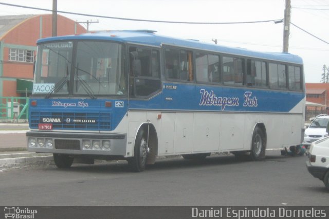 Miragem Tur 520 na cidade de Tramandaí, Rio Grande do Sul, Brasil, por Daniel Espindola Dorneles. Número da foto: #5011955.