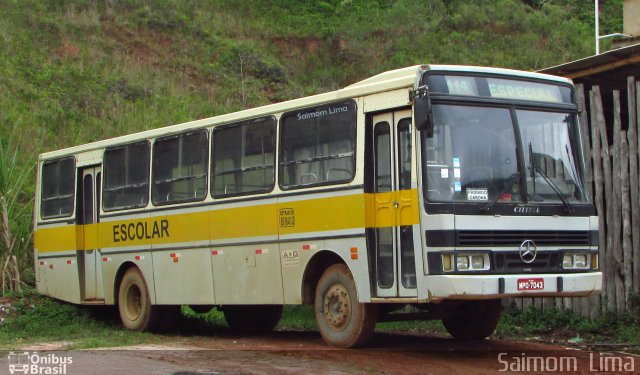 A&G Turismo e Transporte Escolar 114 na cidade de Iúna, Espírito Santo, Brasil, por Saimom  Lima. ID da foto: 5011838.