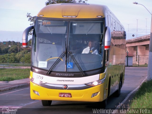 Viação Itapemirim 60719 na cidade de Vitória, Espírito Santo, Brasil, por Wellington  da Silva Felix. Número da foto: #5011376.