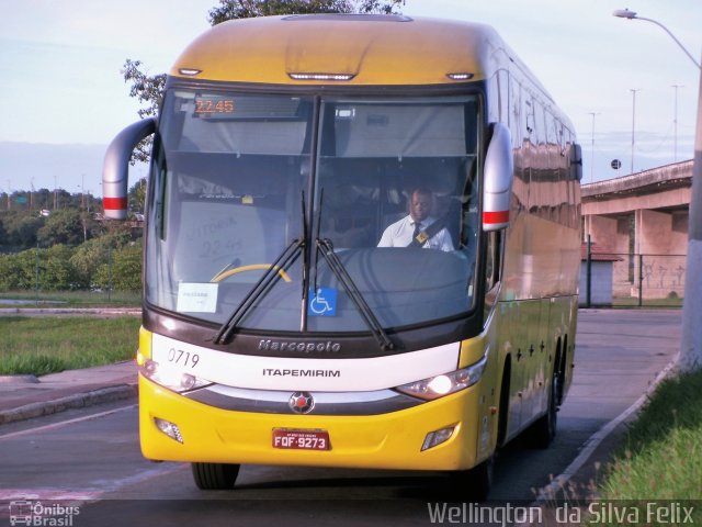 Viação Itapemirim 60719 na cidade de Vitória, Espírito Santo, Brasil, por Wellington  da Silva Felix. ID da foto: 5011376.