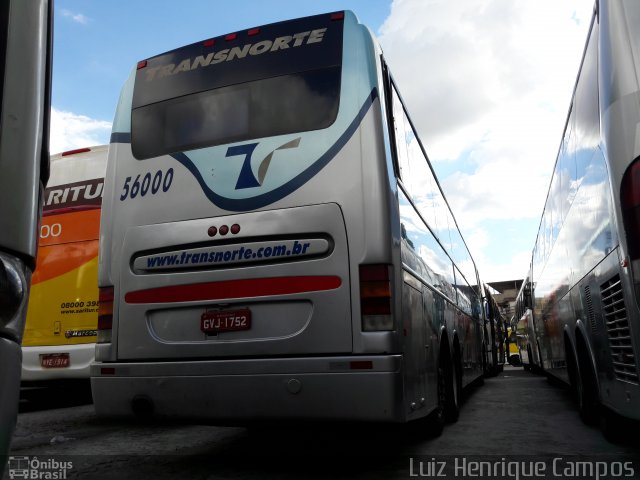 Transnorte - Transporte e Turismo Norte de Minas 56000 na cidade de Belo Horizonte, Minas Gerais, Brasil, por Luiz Henrique Campos. Número da foto: #5011853.