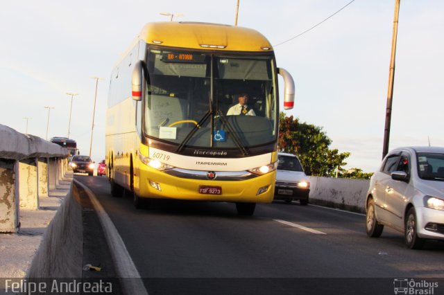 Viação Itapemirim 60719 na cidade de Vitória, Espírito Santo, Brasil, por Felipe da Silva Andreata. ID da foto: 5011734.