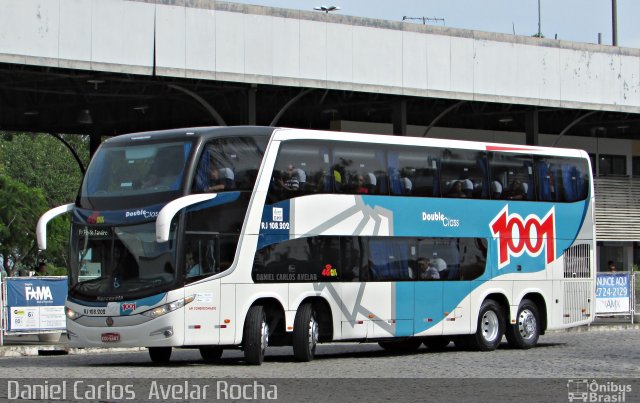 Auto Viação 1001 RJ 108.202 na cidade de Campos dos Goytacazes, Rio de Janeiro, Brasil, por Daniel Carlos  Avelar Rocha. ID da foto: 5011108.