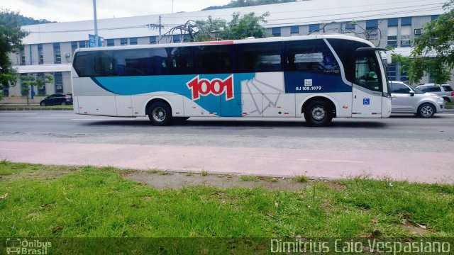 Auto Viação 1001 RJ 108.1079 na cidade de Rio de Janeiro, Rio de Janeiro, Brasil, por Dimitrius Caio Vespasiano. ID da foto: 5011916.