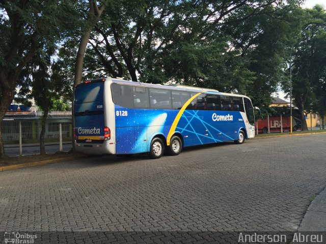 Viação Cometa 8128 na cidade de São Paulo, São Paulo, Brasil, por Anderson Abreu. Número da foto: #5011523.