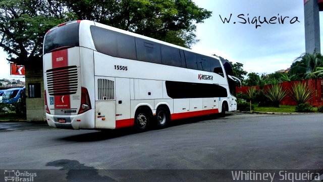 Kaissara - Viação Caiçara 15505 na cidade de Vitória, Espírito Santo, Brasil, por Whitiney Siqueira. Número da foto: #5011649.