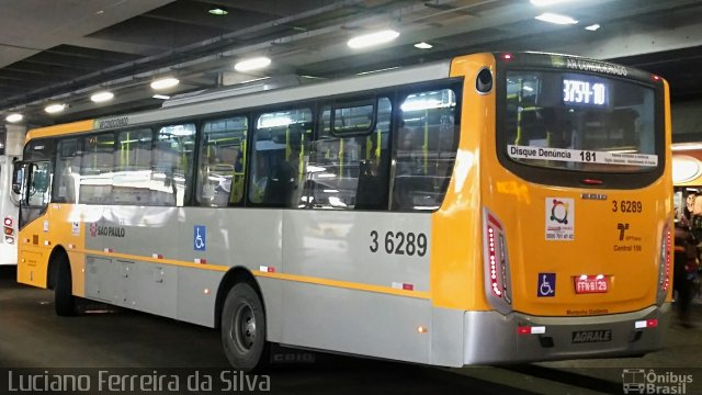 Transunião Transportes 3 6289 na cidade de São Paulo, São Paulo, Brasil, por Luciano Ferreira da Silva. ID da foto: 5013421.