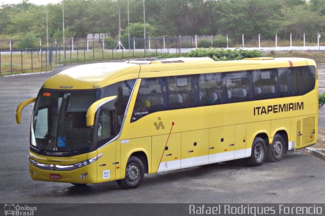 Viação Itapemirim 60063 na cidade de Aracaju, Sergipe, Brasil, por Rafael Rodrigues Forencio. Número da foto: #5012679.