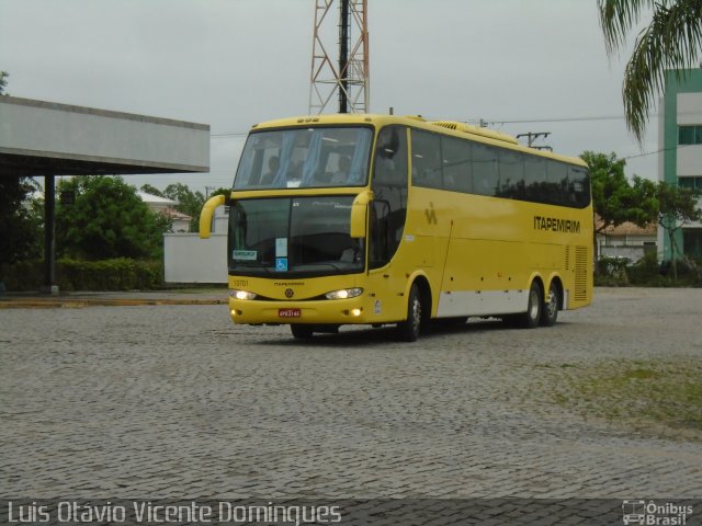 Viação Itapemirim 10701 na cidade de Campos dos Goytacazes, Rio de Janeiro, Brasil, por Luis Otávio Vicente Domingues. ID da foto: 5014219.