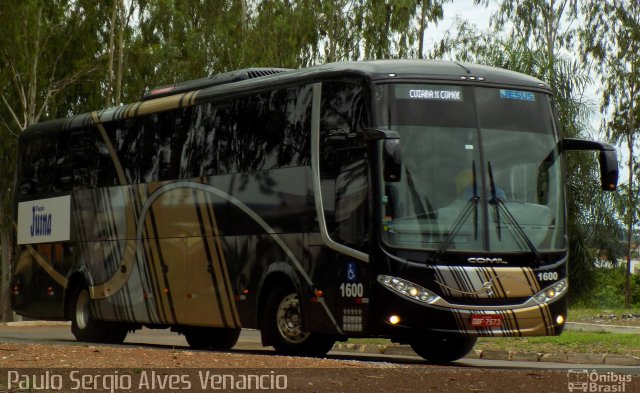 Viação Juína 1600 na cidade de Cuiabá, Mato Grosso, Brasil, por Paulo Sergio Alves Venancio. Número da foto: #5014030.